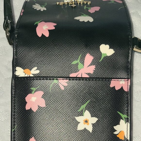 KATE SPADE MADISON FLORAL WALTZ CROSSBODY BAG - Picture 4 of 12